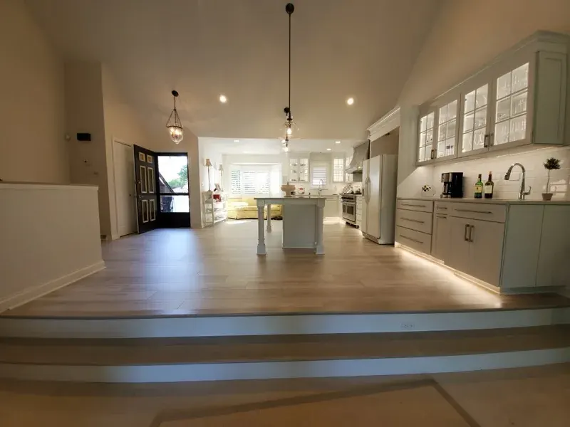 Finished kitchen remodel by Alpha Development Group